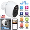 1080P FHD WiFi IP Camera Two-Way Audio Security Surveillance Camera IP65 Waterproof Motion Sensor Night Vision Network Camcorder APP Control For Kids