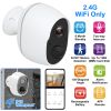 1080P FHD WiFi IP Camera Two-Way Audio Security Surveillance Camera IP65 Waterproof Motion Sensor Night Vision Network Camcorder APP Control For Kids