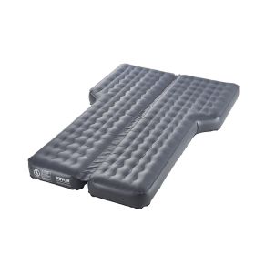 VEVOR Car Air Mattress, Inflatable Car Camping Mattress, Oxford Thickened Travel Beds, Comfortable and Durable Portable Sleeping Pad with Air Pump