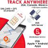 GPS SIM Card for Pet GPS Tracker Dog Cat Realtime Collar Security Finder