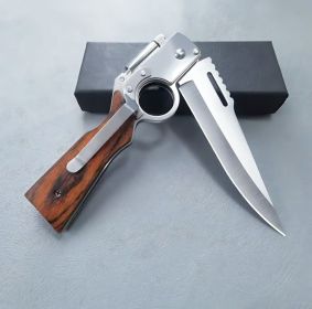AdventureGear Tactical Knife with Thumb Hole for Easy Opening