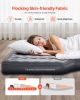 VEVOR Car Air Mattress, Inflatable Car Camping Mattress, Oxford Thickened Travel Beds, Comfortable and Durable Portable Sleeping Pad with Air Pump