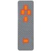 Heated Sleeping Bag Liner Powered By USB Plug Power Bank 3 Temperature Levels with Carrying Bag Machine Washable Electric Tent Heating Pad For Camping