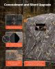 VEVOR Hunting Blind, 270Â° See Through Ground Blind, 2-3 Person Pop Up Deer Blind for Hunting with Carrying Bag, Portable Resilient Hunting Tent